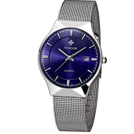 Unisex Ultra Thin Steel Mesh Watch - wnkrs