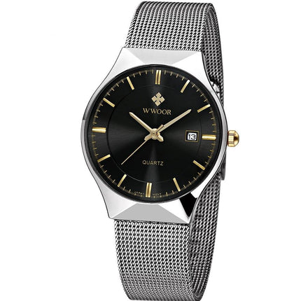 Unisex Ultra Thin Steel Mesh Watch - wnkrs
