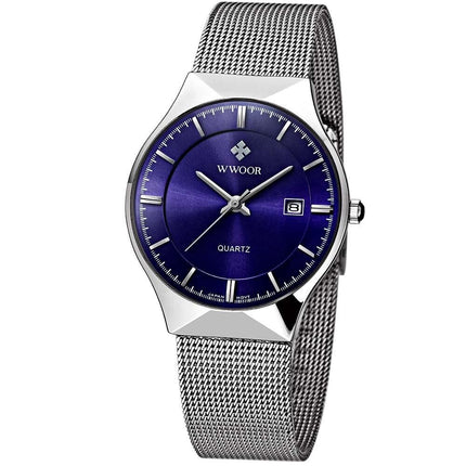 Unisex Ultra Thin Steel Mesh Watch - wnkrs