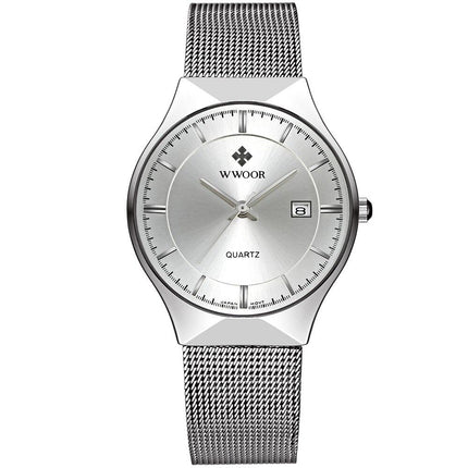 Unisex Ultra Thin Steel Mesh Watch - wnkrs