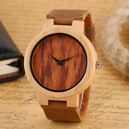 Minimalistic Unisex Wooden Watches - wnkrs