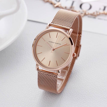 Women's Stainless Steel Quartz Watch - wnkrs