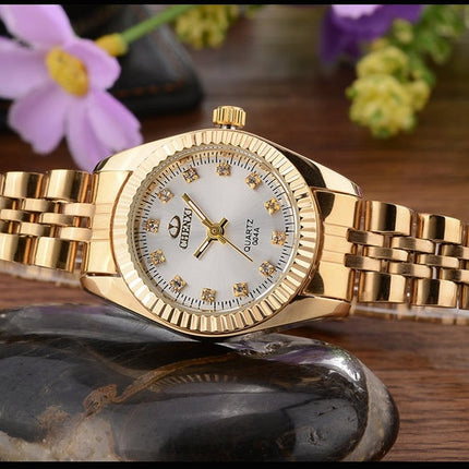 Women's Luxury style Crystal Dial Business Watch - wnkrs