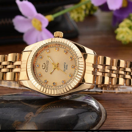 Women's Luxury style Crystal Dial Business Watch - wnkrs