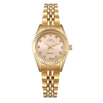 Metal Waterproof Wristwatches for Women with Classic Design - wnkrs