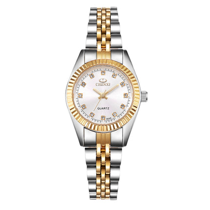 Metal Waterproof Wristwatches for Women with Classic Design - wnkrs