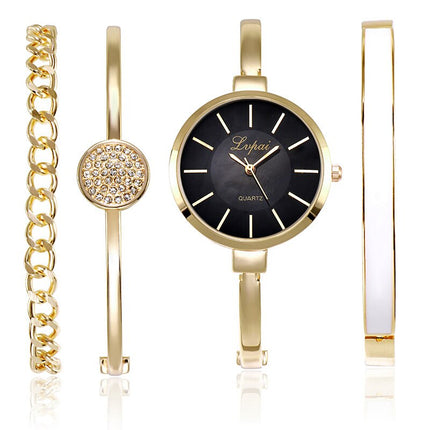 Women's Elegant Wristwatch with Thin Metal Band - wnkrs