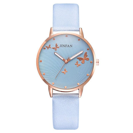 Butterfly Designed Dial Women's Quartz Watch - wnkrs