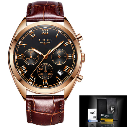 Men's Luxury Waterproof 24 Hour/Date Quartz Watch - wnkrs