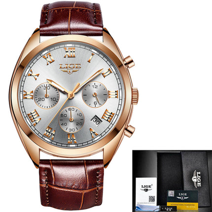 Men's Luxury Waterproof 24 Hour/Date Quartz Watch - wnkrs
