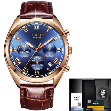 Men's Luxury Waterproof 24 Hour/Date Quartz Watch - wnkrs
