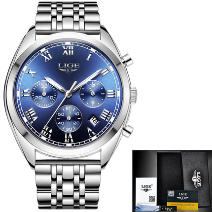 Men's Luxury Waterproof 24 Hour/Date Quartz Watch - wnkrs