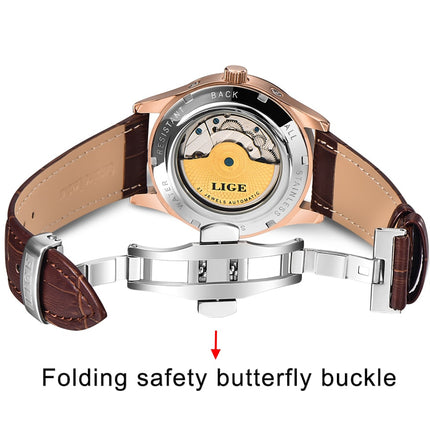 Men's Retro Style Leather Watch - wnkrs