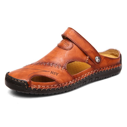Men's Genuine Leather Sandals - Wnkrs