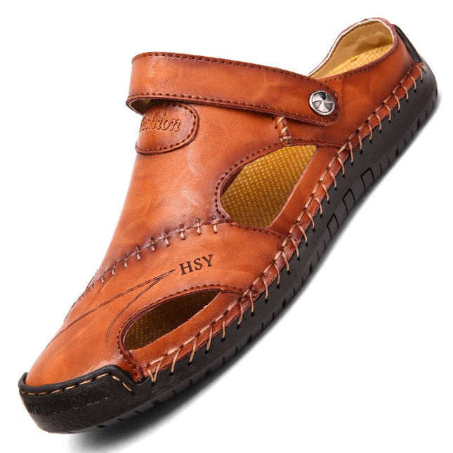 Men's Genuine Leather Sandals - Wnkrs