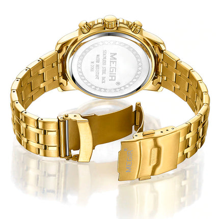 Luxurious Stainless Steel Wristwatches for Men with Chronograph - wnkrs