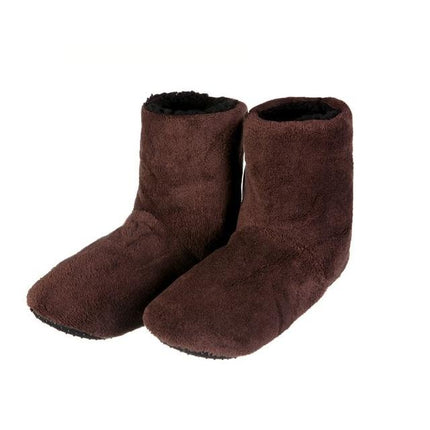 Men's Plush Winter Home Boots - Wnkrs