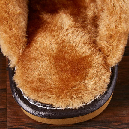 Men's Warm Plush Slippers - Wnkrs