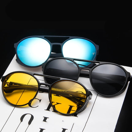 Men's Round Shaped Sunglasses - wnkrs