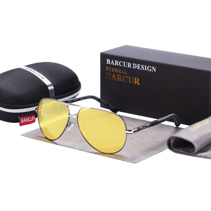 Stylish Sunglasses With Aluminium Frame - wnkrs