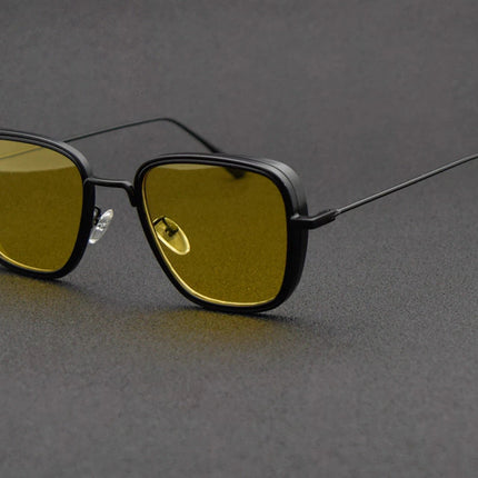 Men's Vintage Metal Frame Sunglasses - wnkrs
