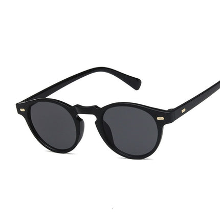 Unisex Oval Shaped Sunglasses - Wnkrs