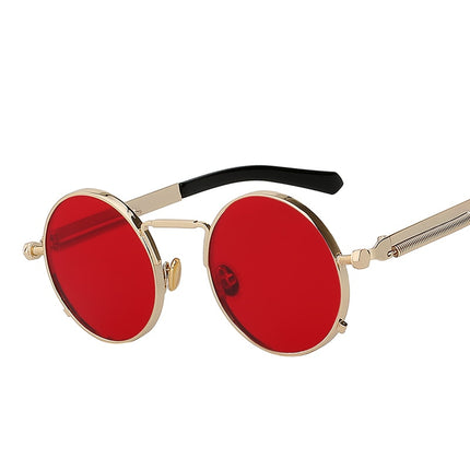 Round Shaped Retro Sunglasses - Wnkrs