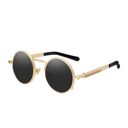 Round Shaped Retro Sunglasses - Wnkrs