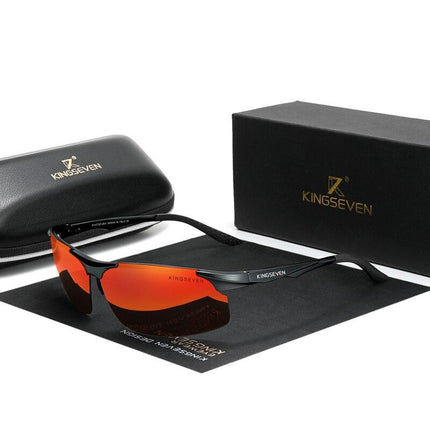 Men's Polarized Aluminum Frame Sunglasses - wnkrs