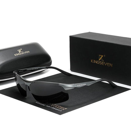 Men's Polarized Aluminum Frame Sunglasses - wnkrs