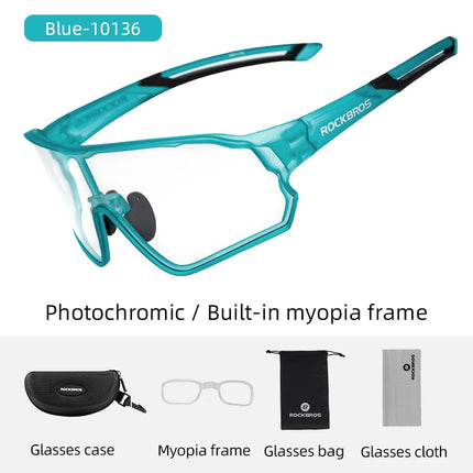 Men's UV400 Photochromic Bike Glasses - wnkrs