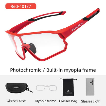 Men's UV400 Photochromic Bike Glasses - wnkrs