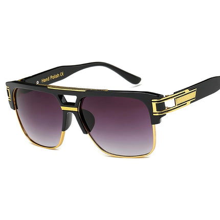 Men's Luxury Gradient Square Sunglasses - wnkrs