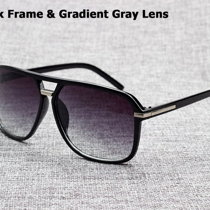 Men's Square Style Gradient Sunglasses - wnkrs