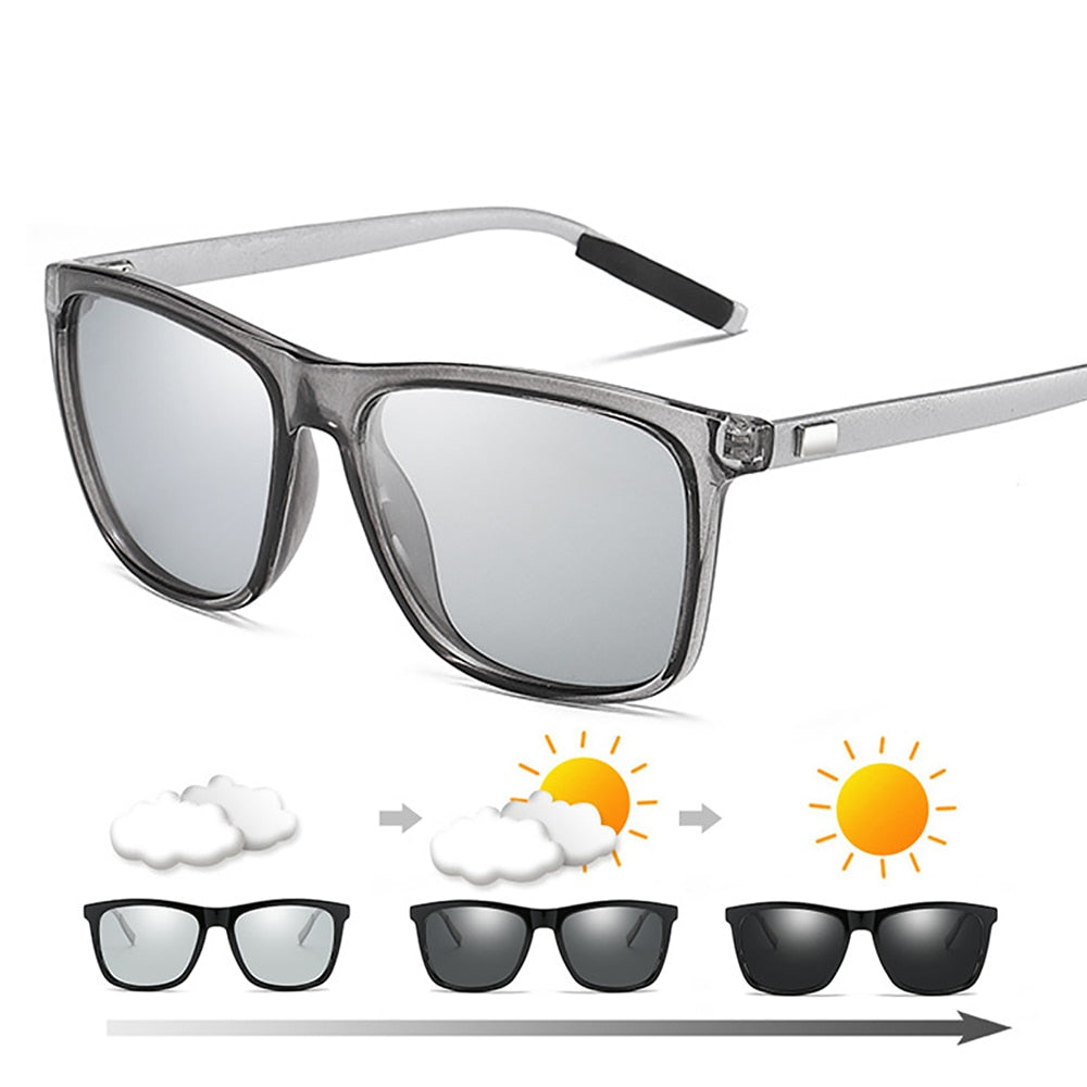 Men's Photochromic Polarized Sunglasses