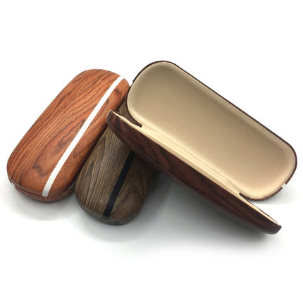 Wooden Grain Sunglasses Storage Case - Wnkrs