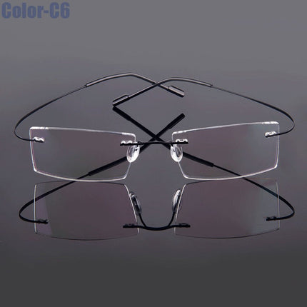 Classic Flexible Metal Eyeglasses - Wnkrs