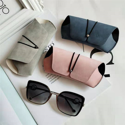 PU Leather Sunglasses Pouch Bag - Wnkrs