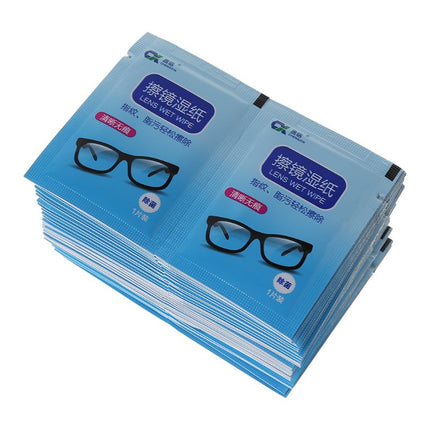 Disposable Glasses Wet Wipes - wnkrs