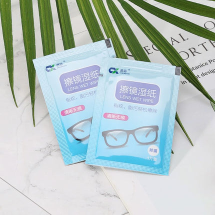 Disposable Glasses Wet Wipes - wnkrs