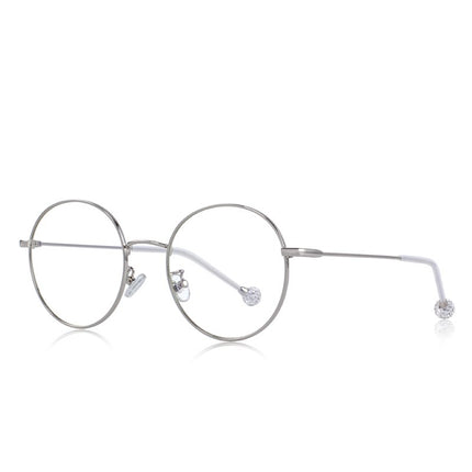 Women's Fashion Round Retro Glasses - Wnkrs