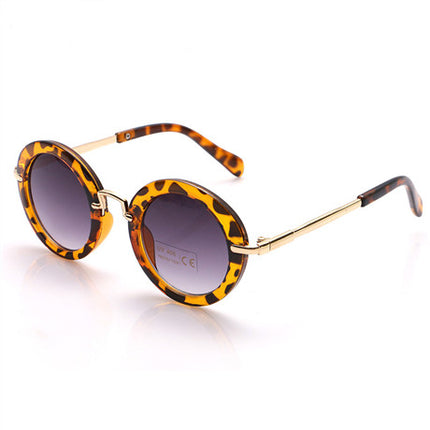 Fashion Girl`s Round Shape Sunglasses - Wnkrs