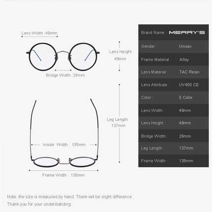 Round Optical Glasses Frames - Wnkrs