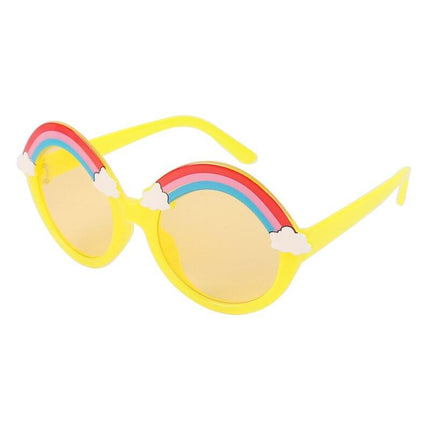 Girls Round Rainbow Sunglasses - Wnkrs