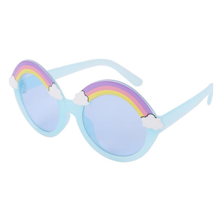 Girls Round Rainbow Sunglasses - Wnkrs