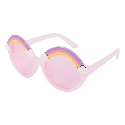 Girls Round Rainbow Sunglasses - Wnkrs