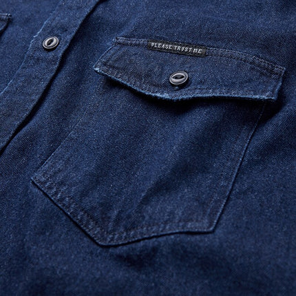 Men's Cotton Denim Shirt - Wnkrs