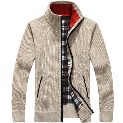 Men's Basic Zipper Cardigan - Wnkrs