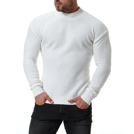 Men's Snow White Sweater - Wnkrs