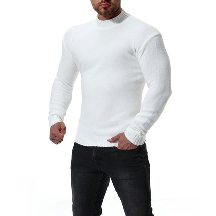 Men's Snow White Sweater - Wnkrs